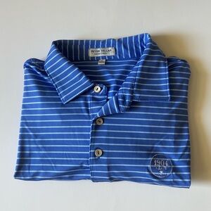 Peter Millar Summer Comfort Polo Striped - Large